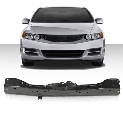 Solid Spare Fit For 2006-2011 Honda Civic Radiator Core Upper Radiator Support Tie Bar Steel
