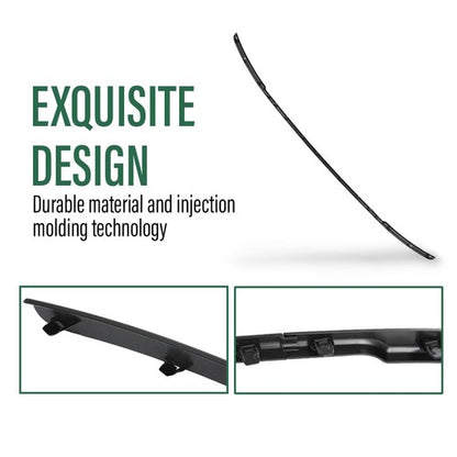Solid Spare Fit For 13-17 Land Rover Range Rover Front Bumper Lower Insert Trim Black