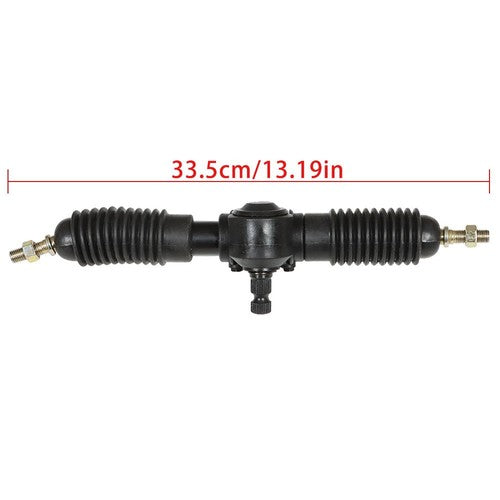 Solid Spare New 110cc Steering Wheel Assembly & Gear Rack Pinion Fit For Go Kart Quad Parts