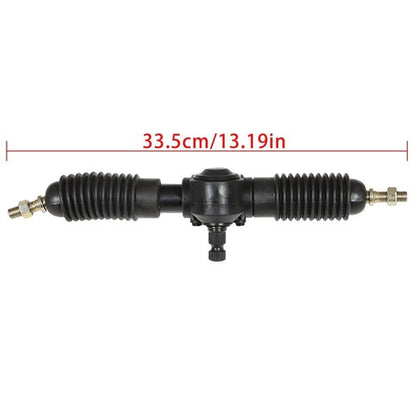 Solid Spare New 110cc Steering Wheel Assembly & Gear Rack Pinion Fit For Go Kart Quad Parts