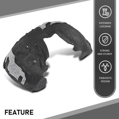Solid Spare Fit For 12-18 Audi A7 Quattro S7 RS7 Front Fender Liner Splash Shield Right Side