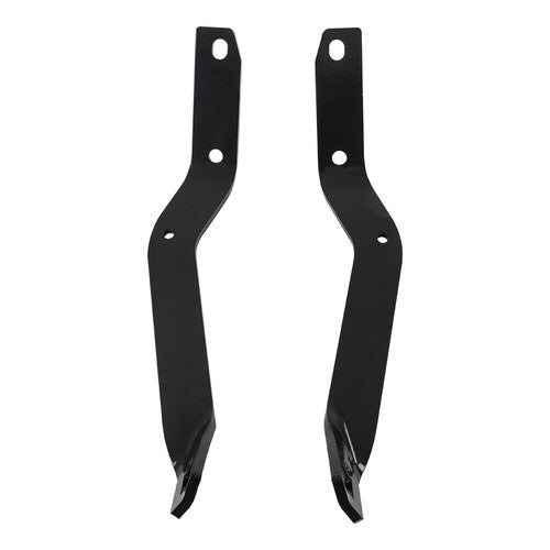Solid Spare Rear Bumper Brackets Suitable For Ford F-100 F-250 F-350 1964-1979 Pickup Black