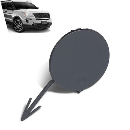 Solid Spare Fit For 2018-2019 Ford Explorer Front Bumper Tow Hook Eye Cover FO1029104