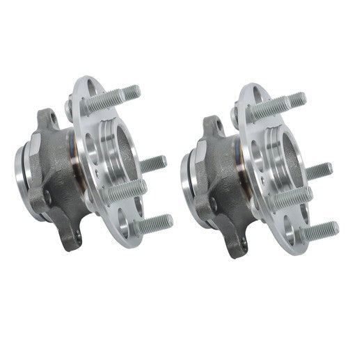 Solid Spare 2x For Honda Civic Wheel Bearing Hub w/ ABS 1.8L LX DX Rear Wheel Bearing & Hubs