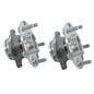 Solid Spare 2x For Honda Civic Wheel Bearing Hub w/ ABS 1.8L LX DX Rear Wheel Bearing & Hubs