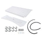 Solid Spare For Kubota RTV 900 /900XT /900XTG KB-9LWV-2 New Windshield Glass 2006-2012