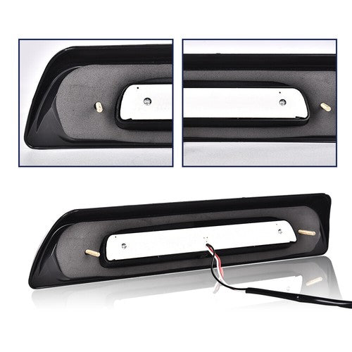 Solid Spare Fit For 2007-2018 Toyota Tundra Smoke/Black LED Third 3rd Brake Light Cargo Lamp