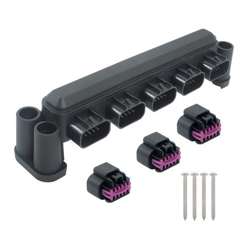 Solid Spare New Junction Box Kit 5 Way Replaces For Mercury Marine Mercruiser 98-8M0165557