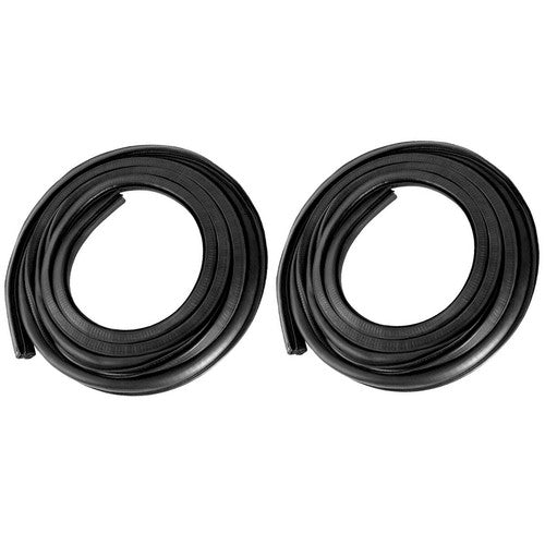 Solid Spare Rubber Door Seals Weatherstrip Pair Set Truck for 73-79 Ford F100 F150 F250 F350