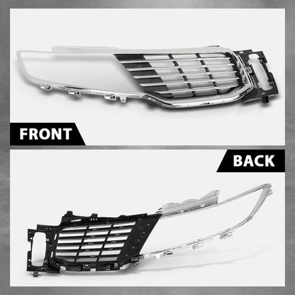 Solid Spare Front Upper Grille Insert Chrome Right Fit For 2016-2018 Lincoln MKX FO1200597