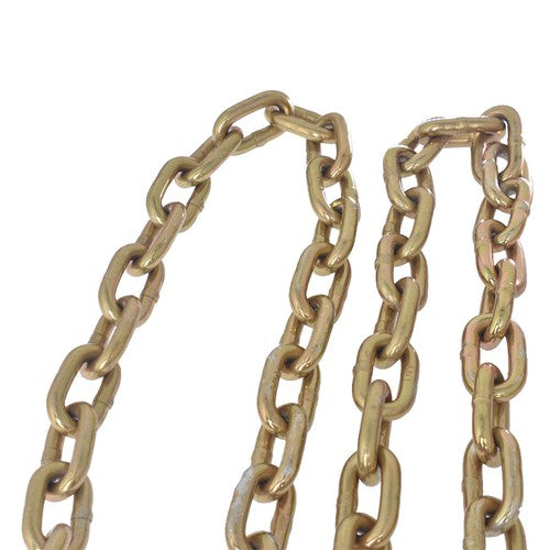 Solid Spare USA Grade 70 Wrecker Tow Chain 5/16 x 6 FT 15" Axle J Hook Hook Rollback Carrier