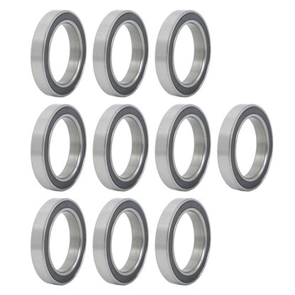 Solid Spare 10Pcs 6910-2RS Bearings 50×72×12mm Double Rubber Seals Deep Groove Ball Bearing