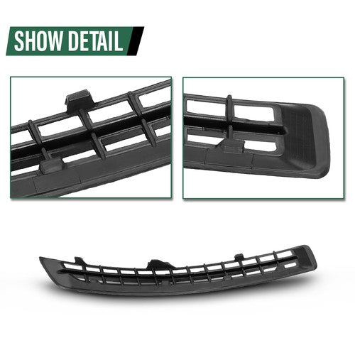 Solid Spare Front Lower Bumper Cover Grille Molding Left Side Fit For 2007-2014 Volvo XC90