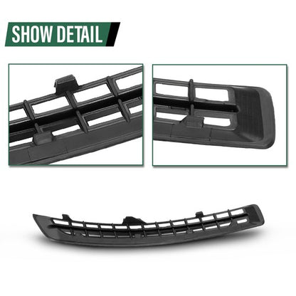 Solid Spare Front Lower Bumper Cover Grille Molding Left Side Fit For 2007-2014 Volvo XC90