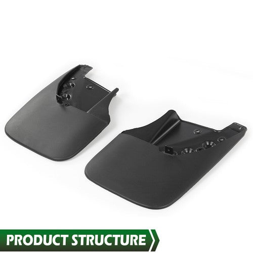 Solid Spare Fit For 07-13 Toyota Tundra Mud Flaps Splash Guards Front & Rear 4Pcs
