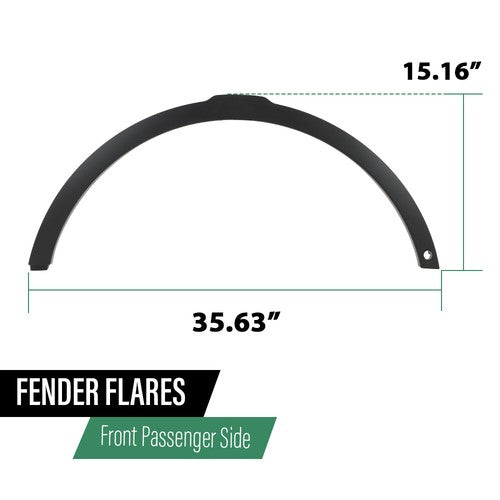 Solid Spare Fit For 2014-2018 Range Rover Evoque Front Right Fender Trim w/ Sensor Hole