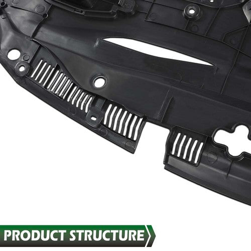 Solid Spare New Fit For Lexus RX350 2010-2015 Radiator Support Cover LX1224107 5329548042