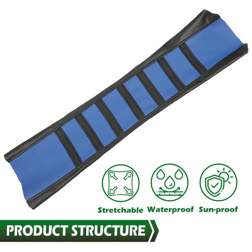 Solid Spare Soft Seat Cover Fit For Honda CR125R CR250R CR500R CRF100 CRF125f 97-2021 Blue