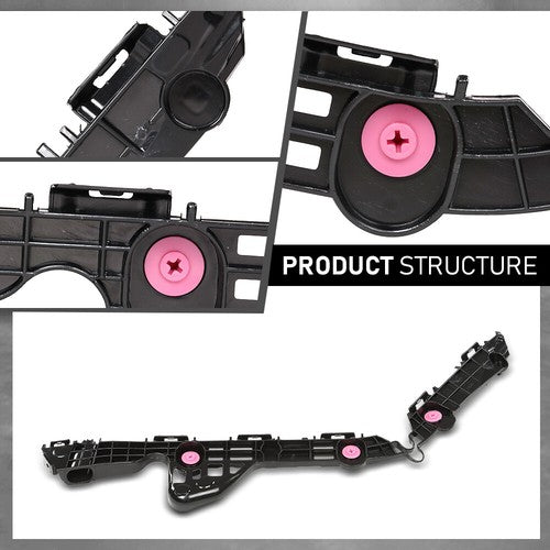 Solid Spare Fit For 2018-2024 Toyota Camry Rear Bumper Bracket Retainer Left Side TO1132128