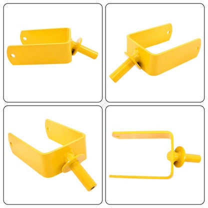 Solid Spare 110116 Yellow Front Caster Fork Mower Accessories