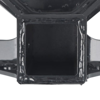 Solid Spare Rear Receiver Tow Hitch for Can-Am Maverick (Black) - SEE FITMENT