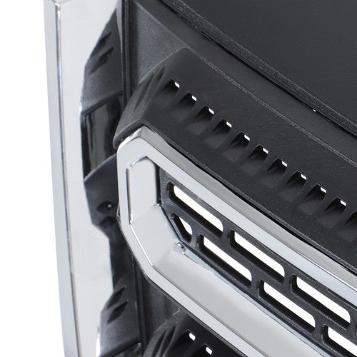 Solid Spare For GMC Terrain SLT 2016 2017 Chrome & Black Plastic Front Upper Bumper Grille