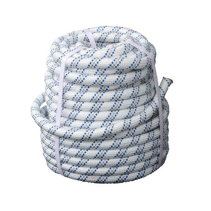 Solid Spare 1/2"&3/4" x120' Double Braided Polyester Rope 3200 Lbs Breaking Strength Rigging