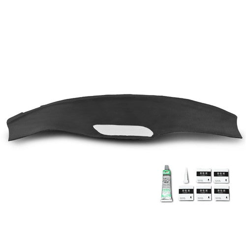 Solid Spare Fit For 1993-1996 Pontiac Firebird TPE Dashboard Dash Cover Cap Overlay Black