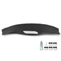 Solid Spare Fit For 1993-1996 Pontiac Firebird TPE Dashboard Dash Cover Cap Overlay Black
