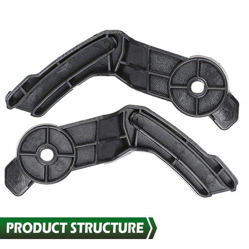 Solid Spare Fit For 2013-2015 Nissan Altima Front Bumper Bracket Retainer Support Left+Right