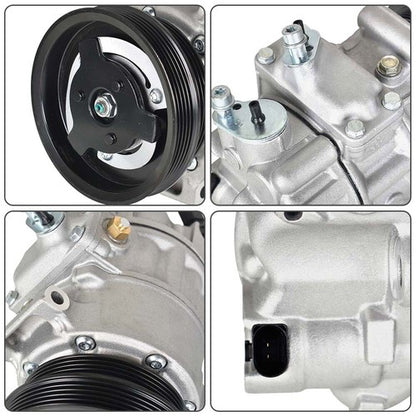 Solid Spare A/C AC Compressor For Volkswagen Jetta 2005-2007 2009 2010 2012-2014 CO 4574JC