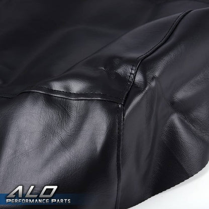 Solid Spare Fit For Honda TRX300EX 1993-2006 Standard Motorcycle Leather Seat Cover Black