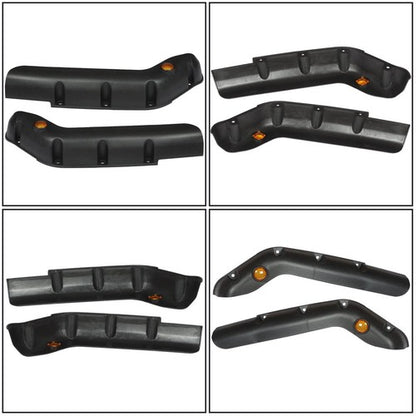 Solid Spare New Golf Cart Standard Fender Flares Front and Rear For EZGO TXT Model 4pcs