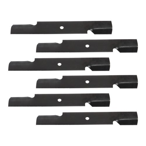 Solid Spare 6 Pack Lawn Mower 52" Blades For Scag 481707 48108 48185 482961 481711 91-622