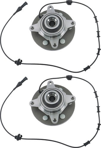 Solid Spare For Ford Expedition Lincoln Navigator 2000-2006 2x Front Wheel Hub Bearing 4WD