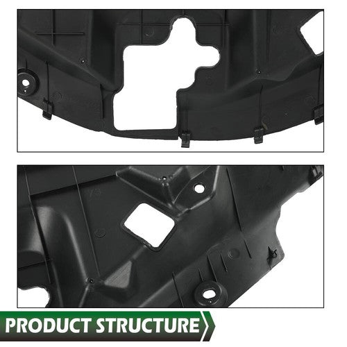 Solid Spare Fit For 2018-2019 Toyota CHR TO1224118 Front Upper Radiator Support Cover Shield