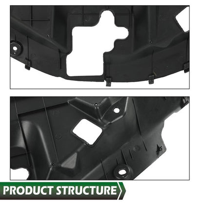 Solid Spare Fit For 2018-2019 Toyota CHR TO1224118 Front Upper Radiator Support Cover Shield