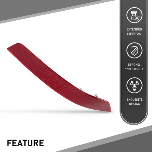 Solid Spare Rear Right Bumper Reflector For Mercedes Benz GL350 GL450 GL500 GL550 GL63 AMG