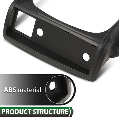 Solid Spare 2Pcs Fit For 1982-1990 Chevrolet S10 Blazer GMC S15 Jimmy Headlight Trim Bezel