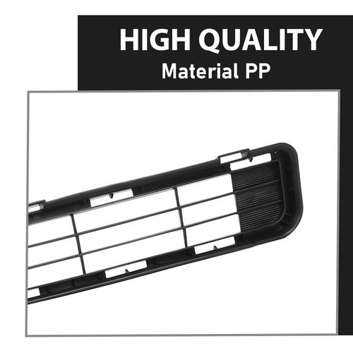 Solid Spare Fit For 2009-2012 Toyota RAV4 Base/Sport Front Bumper Upper Lower Grille Set