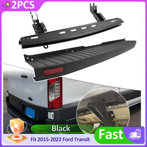 Rear Bumper w/Reinforcement Cross Bracket Bar For Ford Transit 2015-2022-2024