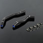 Solid Spare New Fit For WIRA 1.3L 1.5L 1993-1997 B/E Black Silicone Radiator Hose Kit New