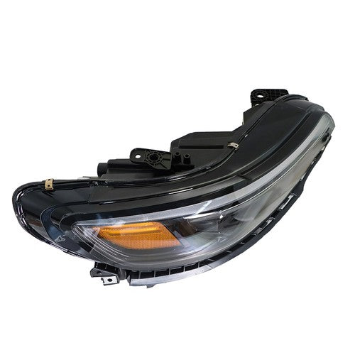 Solid Spare For Jeep Cheroke 2019-2022 Headlight Right/Passenger Side Single Clear Lens LED