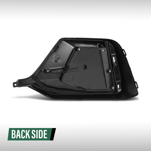 Solid Spare Rear Bumper Garnish Cover Fit For 2020-2021 Honda Civic Hatchback Left Side
