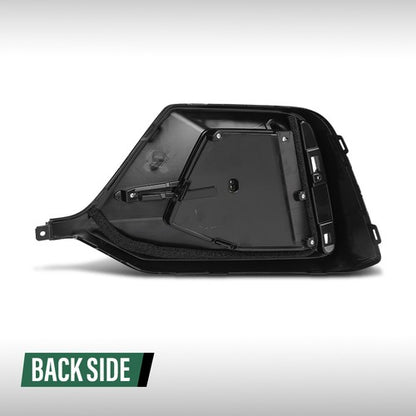 Solid Spare Rear Bumper Garnish Cover Fit For 2020-2021 Honda Civic Hatchback Left Side