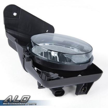 Solid Spare Bumper Fog Lights Left+Right Fit For 2003-2006 GMC Sierra 1500 2500 3500 Pickup