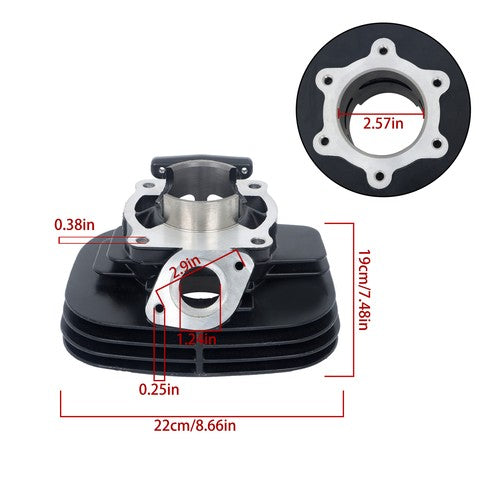 Solid Spare FOR Yamaha Blaster 200 1987-2006 YFS200 Piston Cylinder Gasket Seal Kit
