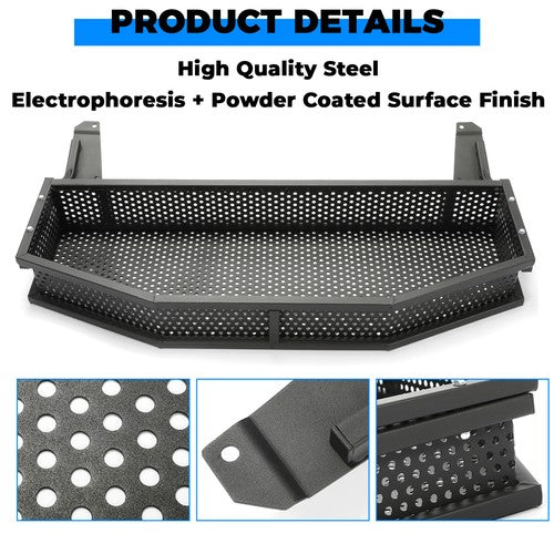 Solid Spare Front Clay Outer Cargo Basket For Club Car DS Golf Cart Gas & Electric Models