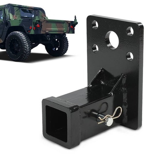 Solid Spare Fit For HMMWV HUMVEE MILITARY M998 M151A1 2'' Receiver Hitch w/ Hitch Pin Kit