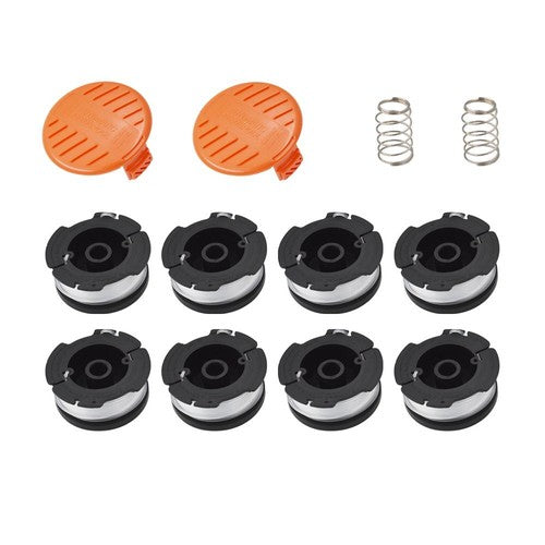 Solid Spare LST400 LST300 Trimmer Spool Line For Black And Decker LST140 LST201 LST220 8PK